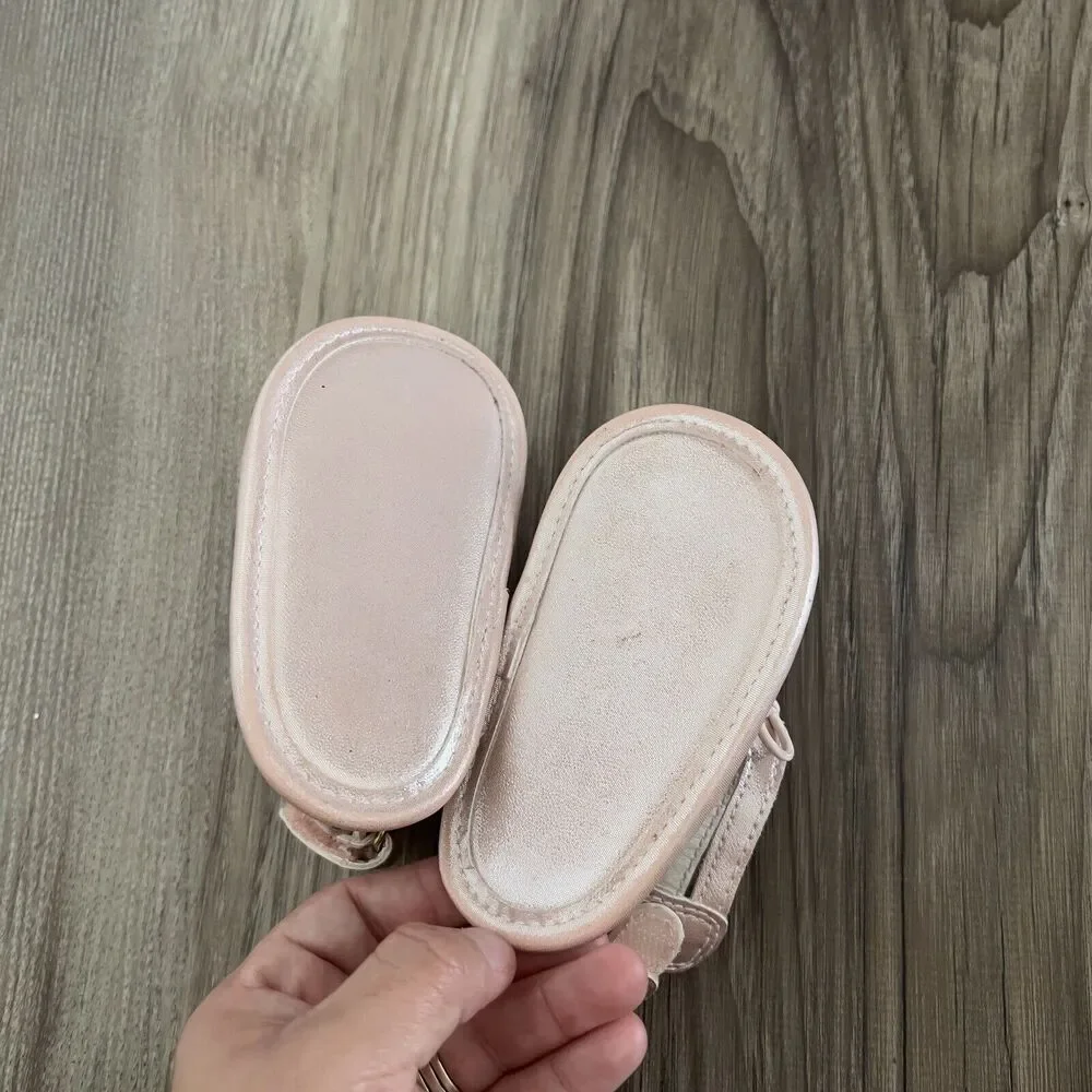 PLACE Infant Girl Pink Shoes Size 6-12M
